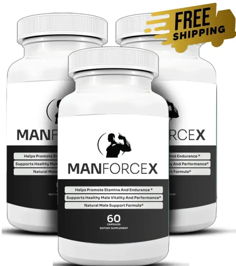 ManForceX 3 bottles